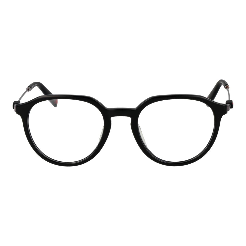 Fila Black Metal Glasses  (Frames)
