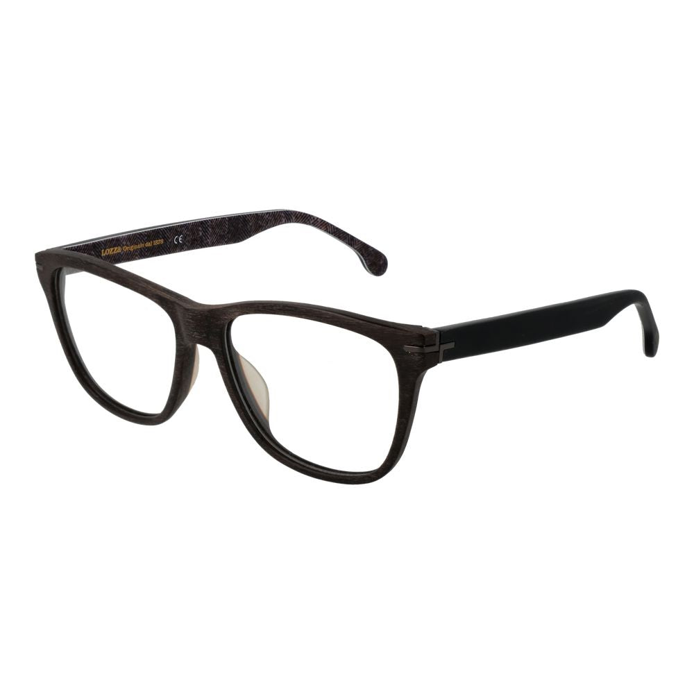 Lozza Brown Cellulose Acetate Glasses Men's (Frames)