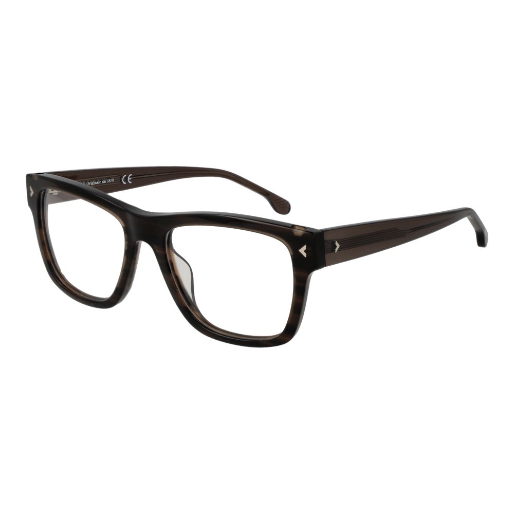 Lozza Brown Cellulose Acetate Glasses Men's (Frames)