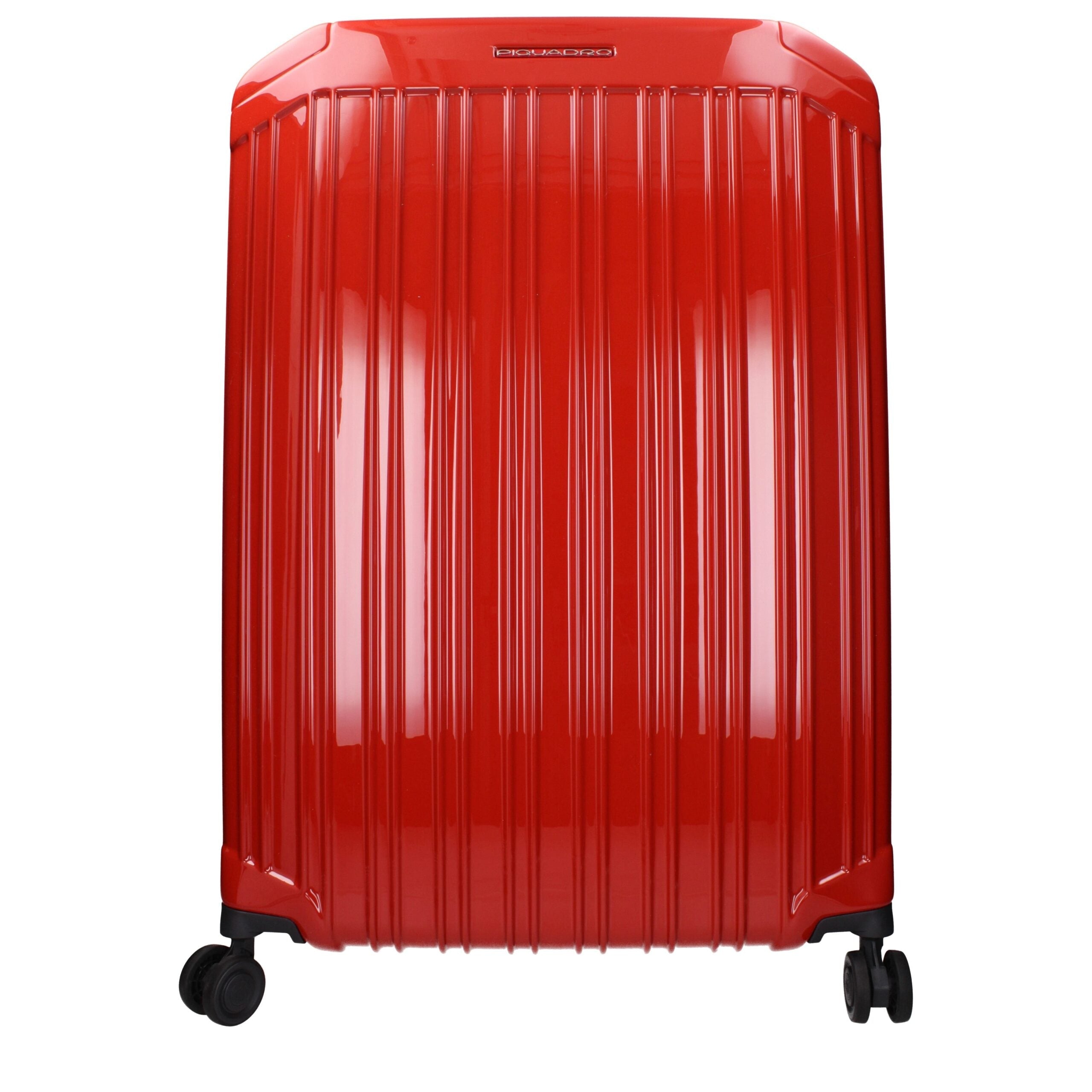 Piquadro Red Polycarbonate Luggage And Men's Travel