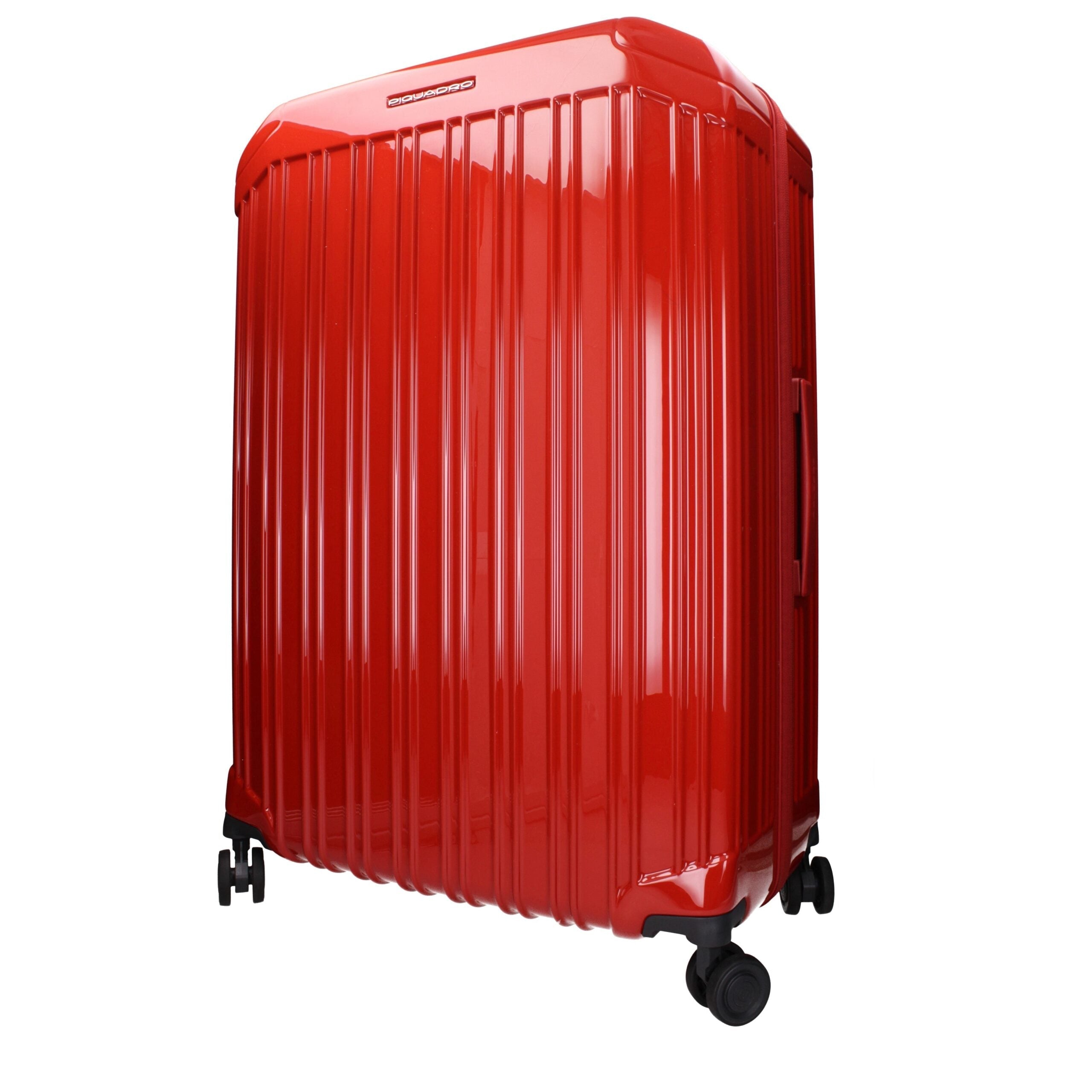 Piquadro Red Polycarbonate Luggage And Men's Travel