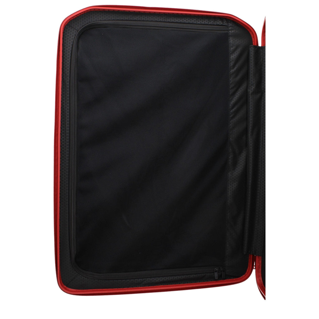 Piquadro Red Polycarbonate Luggage And Men's Travel