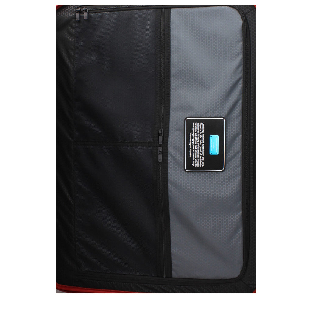 Piquadro Red Polycarbonate Luggage And Men's Travel