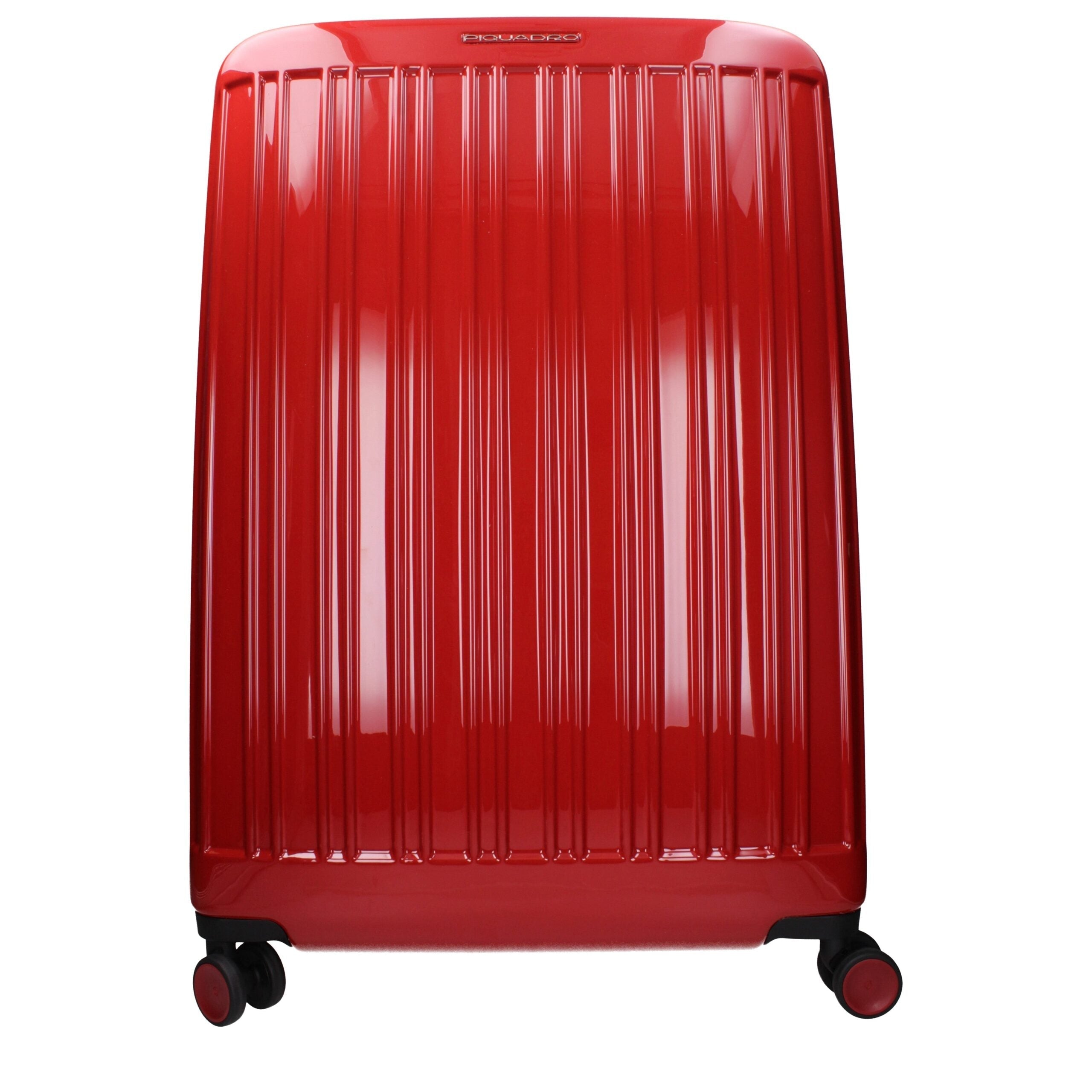 Piquadro Red Polycarbonate Luggage And Men's Travel