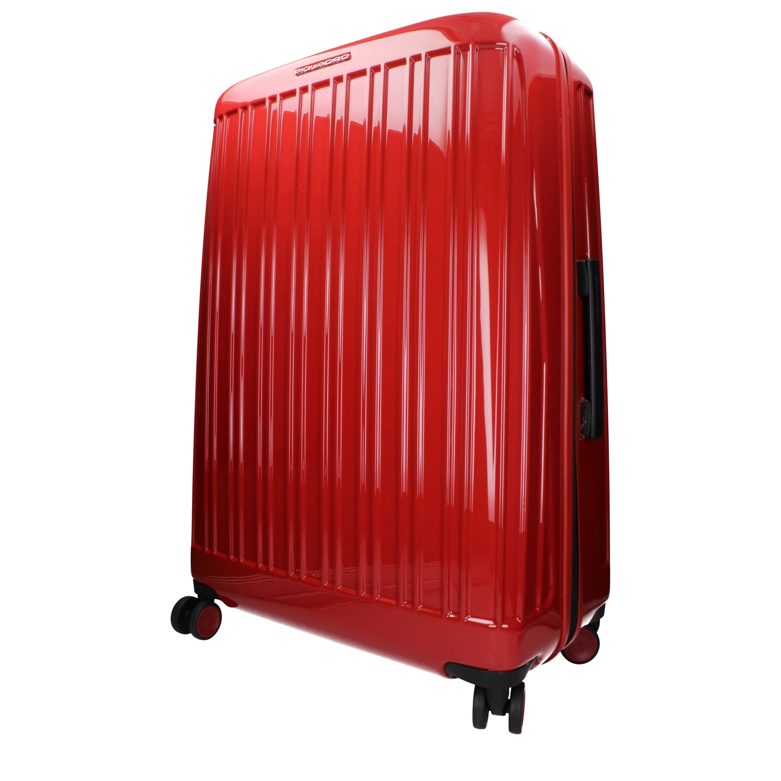 Piquadro Red Polycarbonate Luggage And Men's Travel