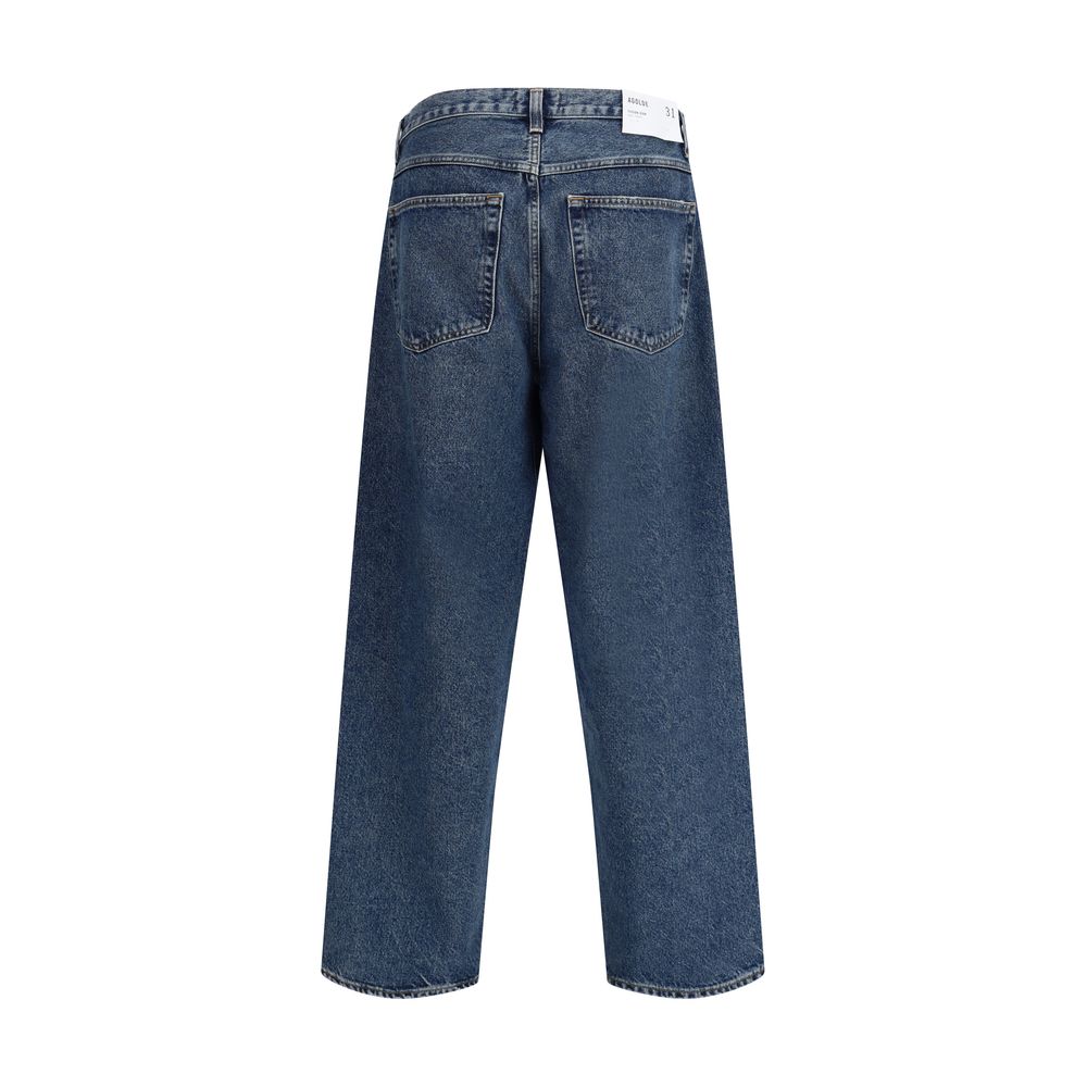 Agolde Blue Cotton Jeans Men's Denim