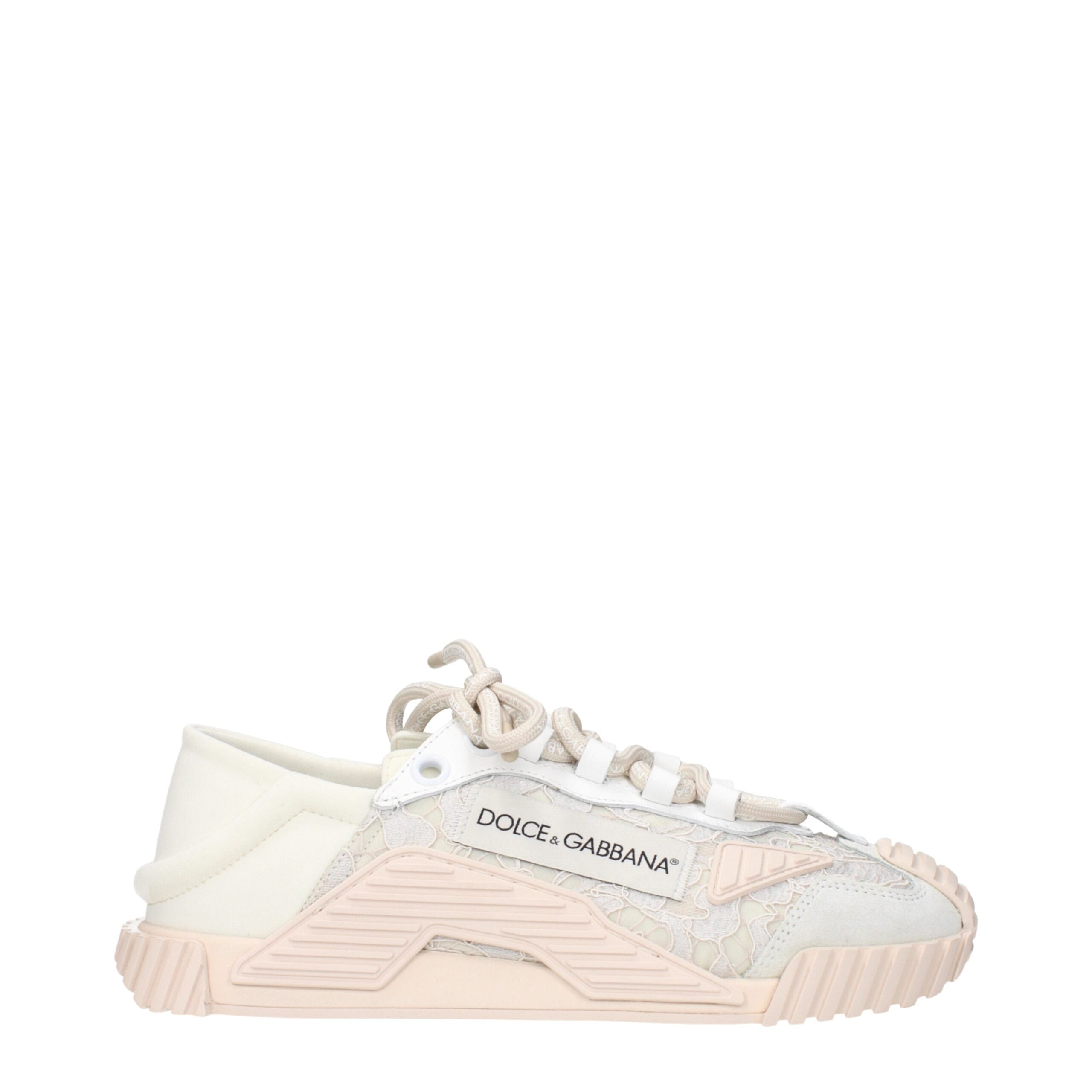 Dolce & Gabbana Gray Fabric Women's Sneakers