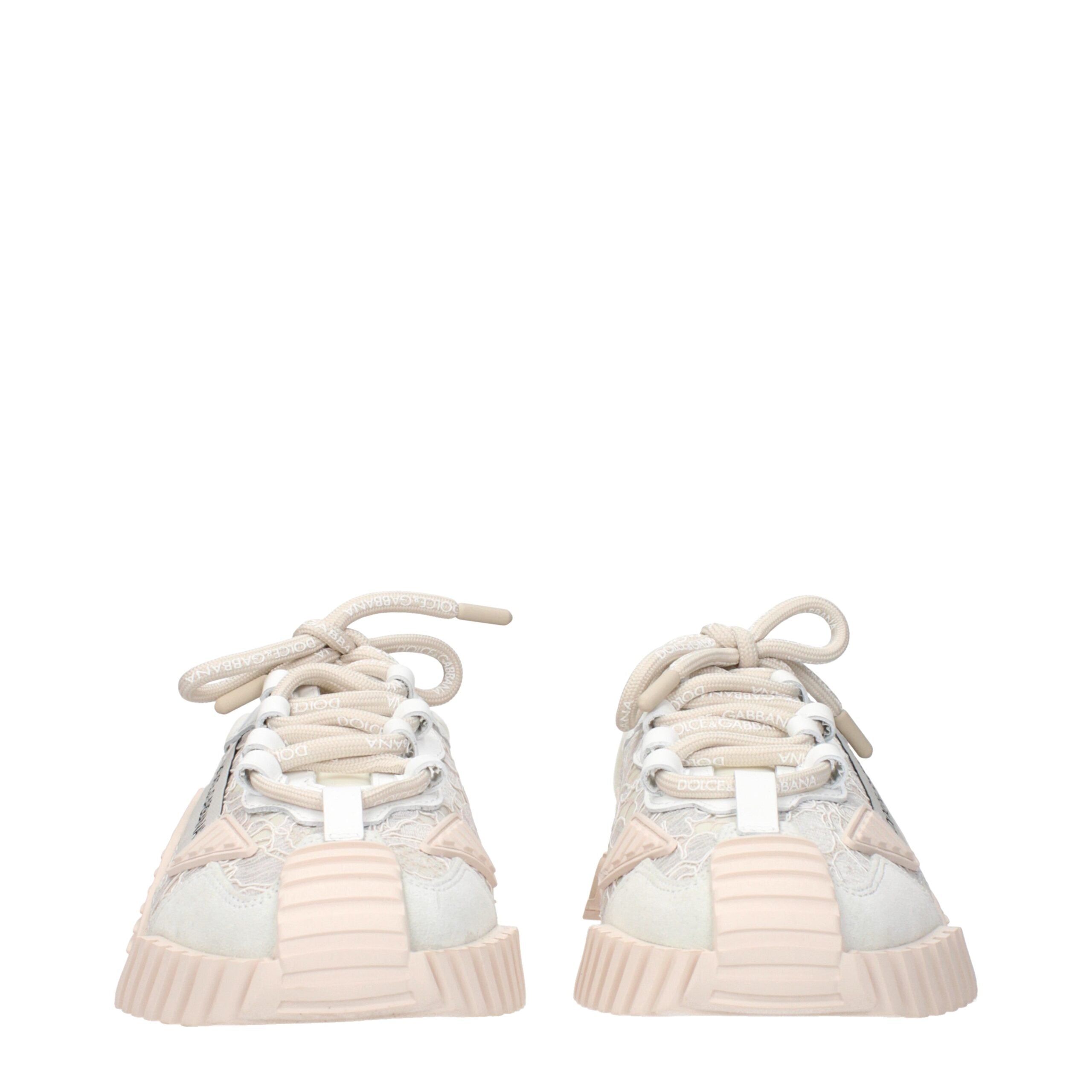 Dolce & Gabbana Gray Fabric Women's Sneakers