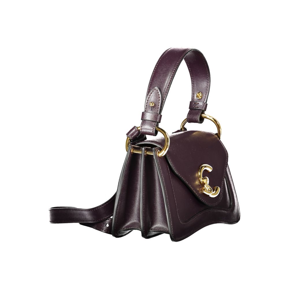 Coccinelle Purple Leather Women Women's Handbag