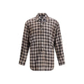 Dsquared² Brown Cotton Pattern Men's Shirt