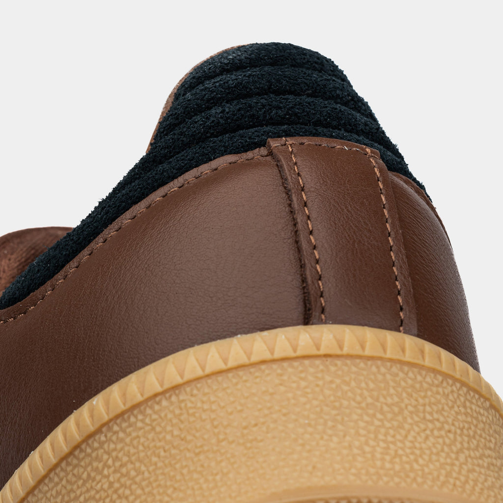 Exclusive Samba XLG Mens Lifestyle Shoes (Preloved Brown/Beige/Black) — 4 — Back View
