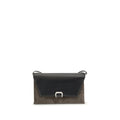 Brunello Cucinelli Black Leather Shoulder Women's Bag