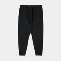 Exclusive Wordmark Fleece Joggers Mens Pants (Black) — S — Front View