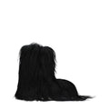 Rick Owens Black Fur Ankle Women's Boots