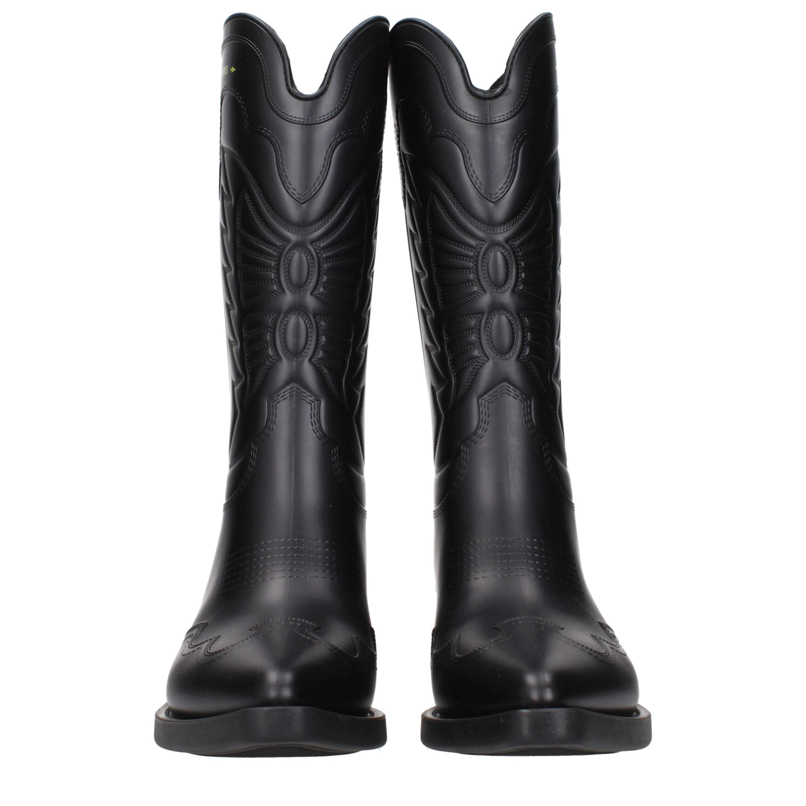 Christian Dior Black Cotton Women's Boots