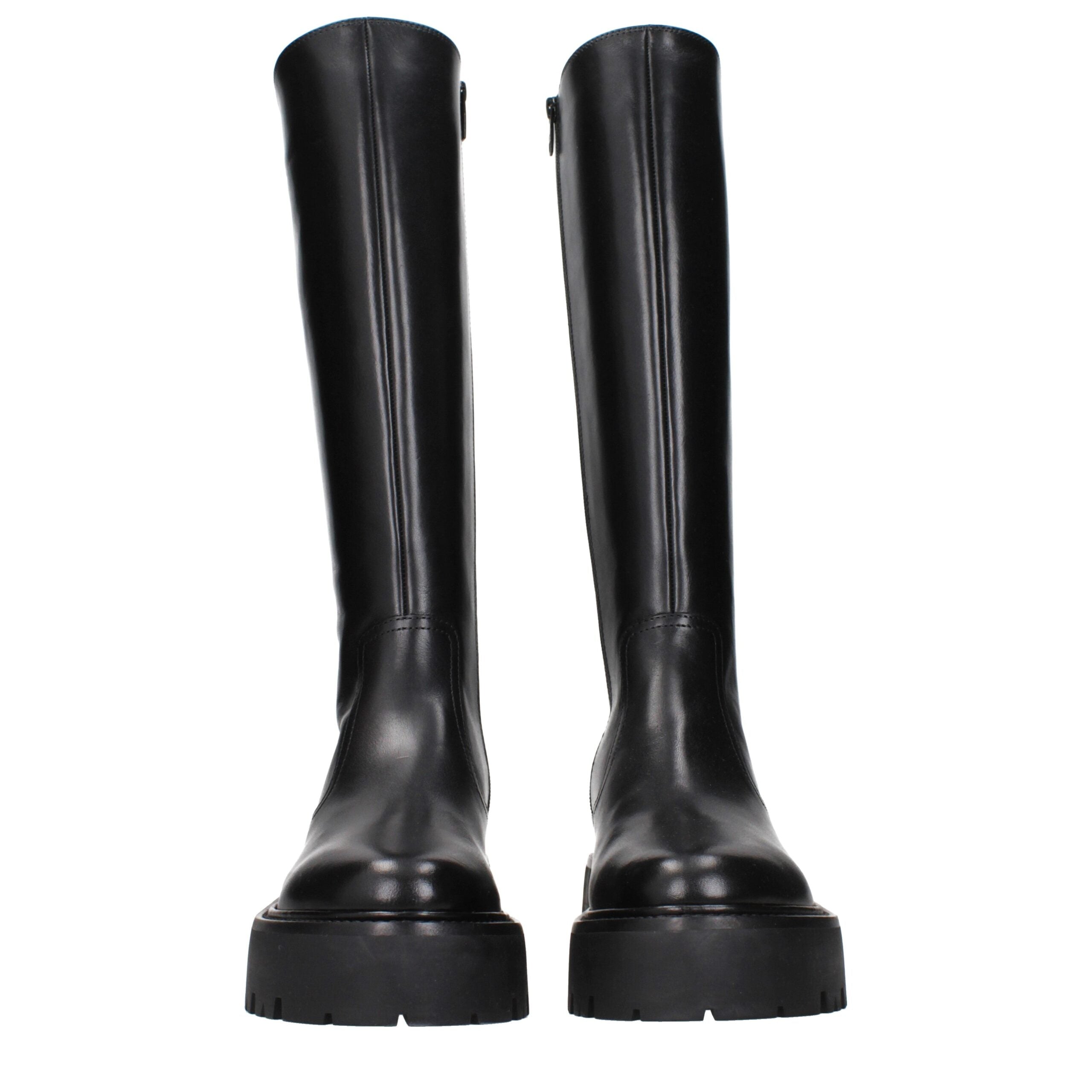 Celine Black Leather Ankle Women's Boots