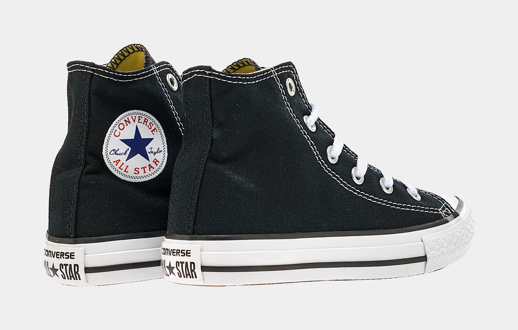 Exclusive Chuck Taylor All Star High Preschool Lifestyle Shoes (Black/White) — 11C — Detail View