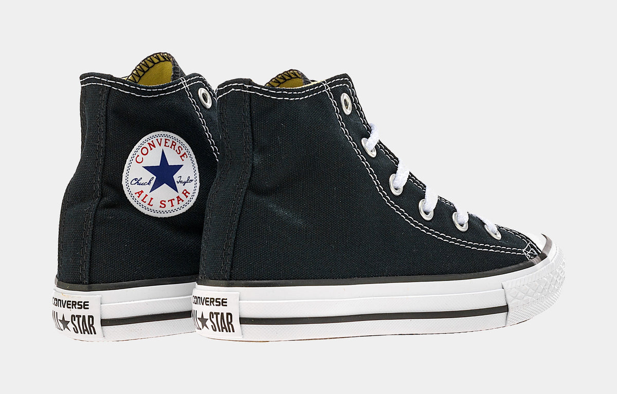 Exclusive Chuck Taylor All Star High Preschool Lifestyle Shoes (Black/White) — 11C — Detail View