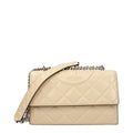 Tory Burch Beige Leather Crossbody Women's Bag