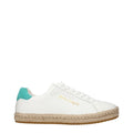 Palm Angels White Leather Low Top Women's Sneakers