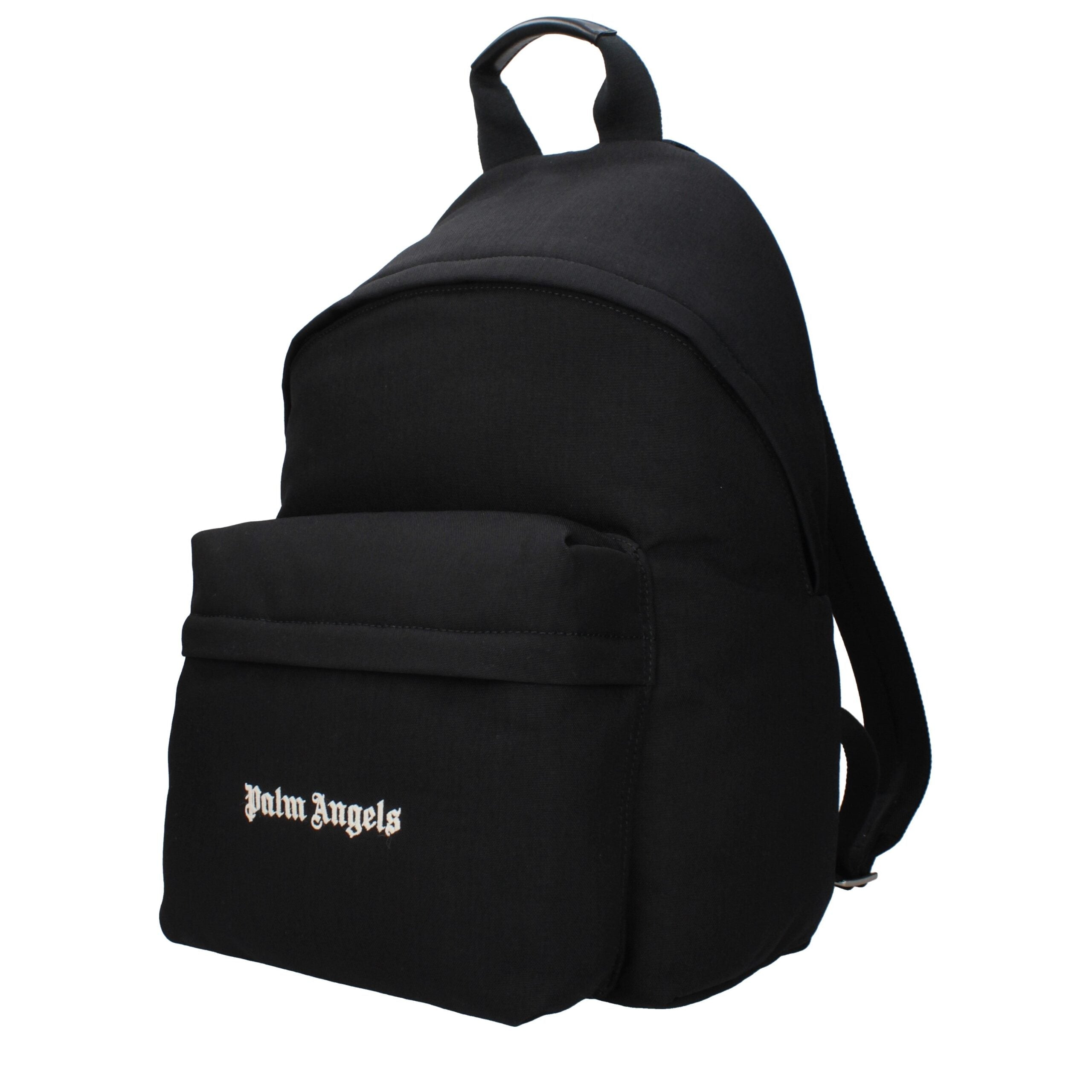 Palm Angels Black Fabric Men's Backpack