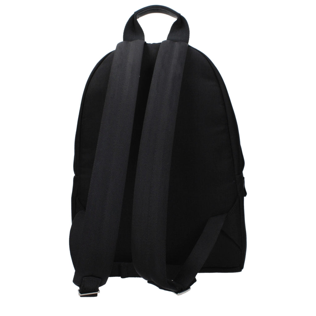 Palm Angels Black Fabric Men's Backpack