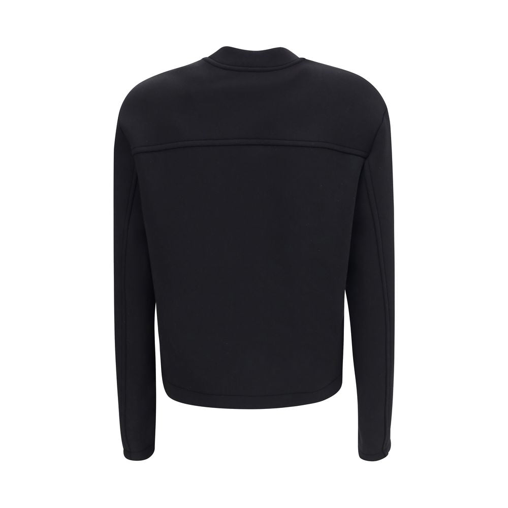 MONCLER x EDWARD ENNINFUL Black Viscose Women's Sweatshirt