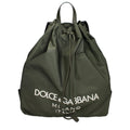 Dolce & Gabbana Green Nylon Men's Backpack