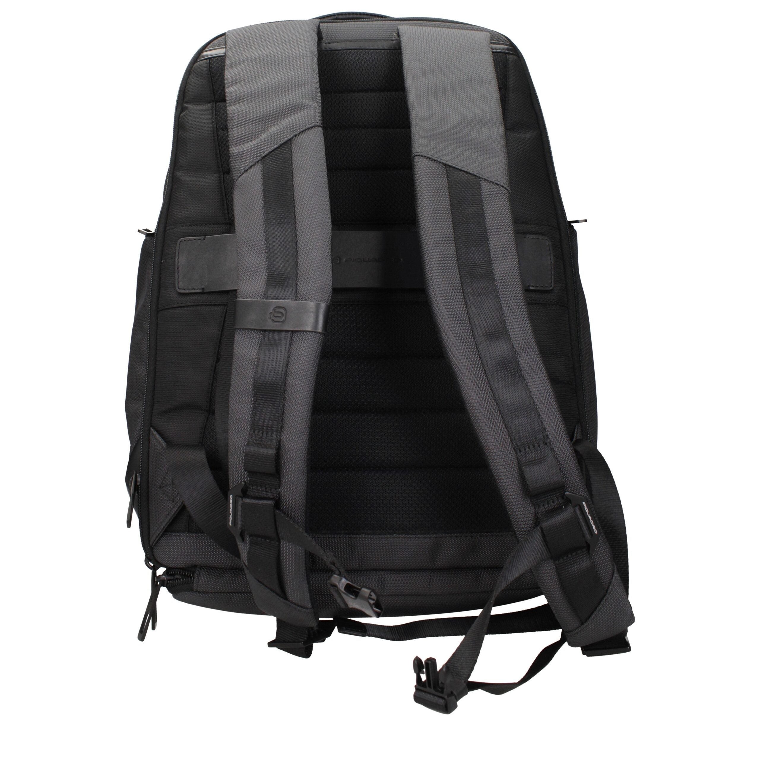 Piquadro Gray Fabric Men's Backpack