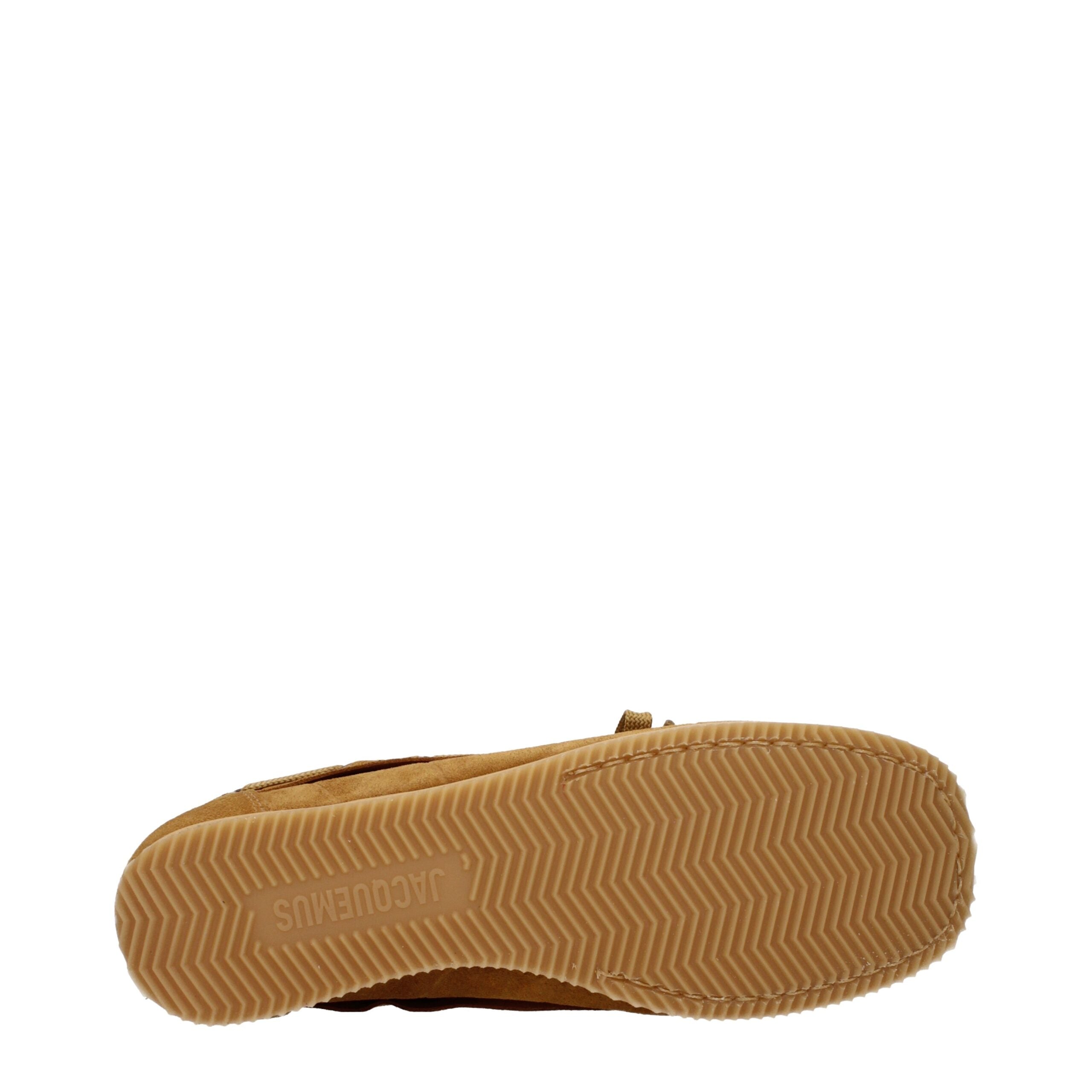 Jacquemus Brown Leather Slip-On Men's Loafers