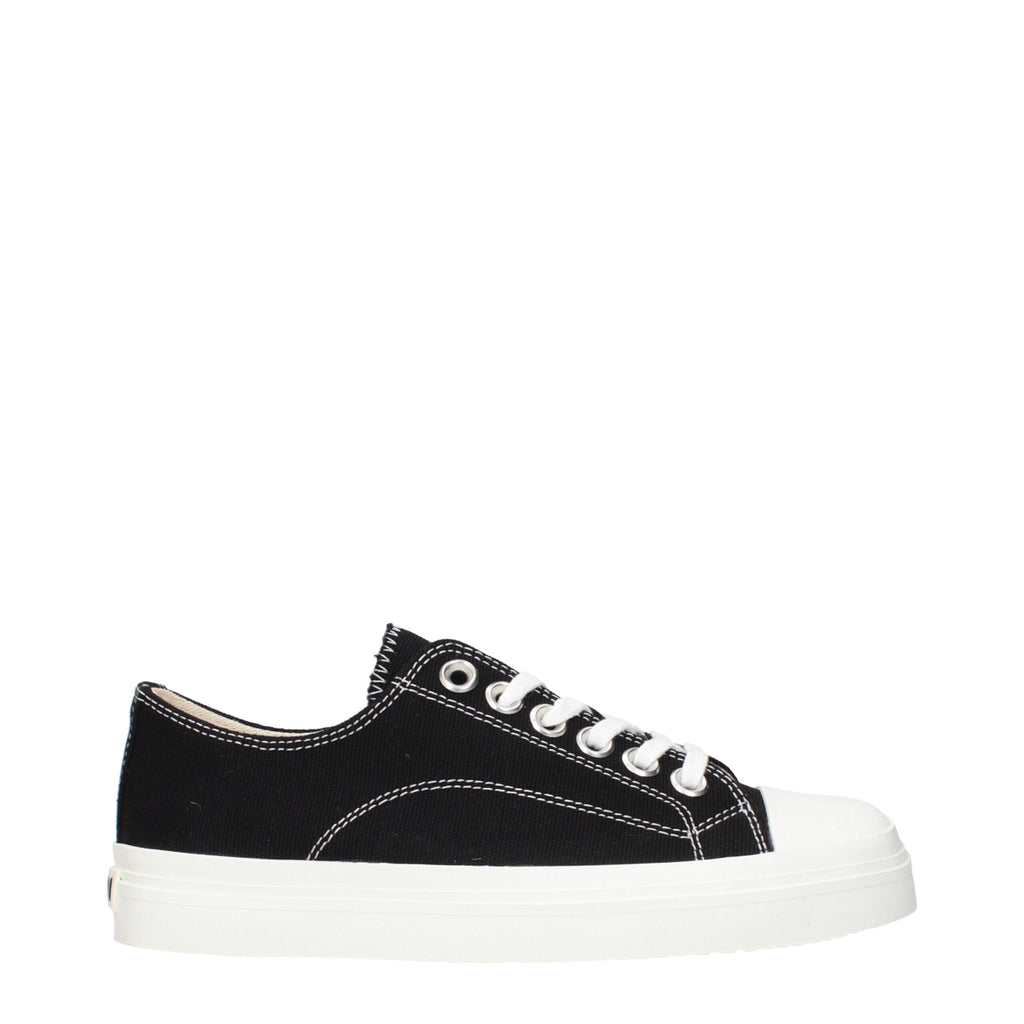 Moschino Black Fabric Low Top Women's Sneakers