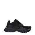 Versace Black Fabric Athletic Men's Sneakers