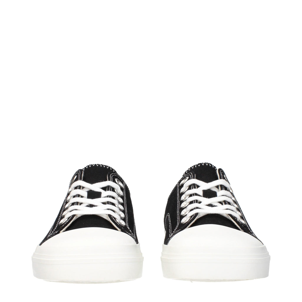 Moschino Black Fabric Low Top Women's Sneakers