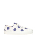 Moschino White Fabric Low Top Women's Sneakers