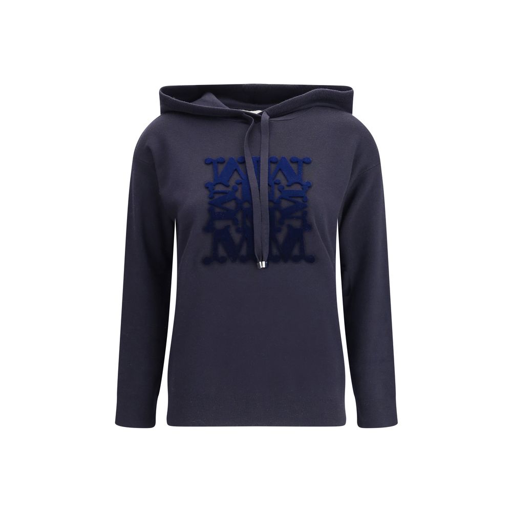 Max Mara Black Wool Women's Sweatshirt