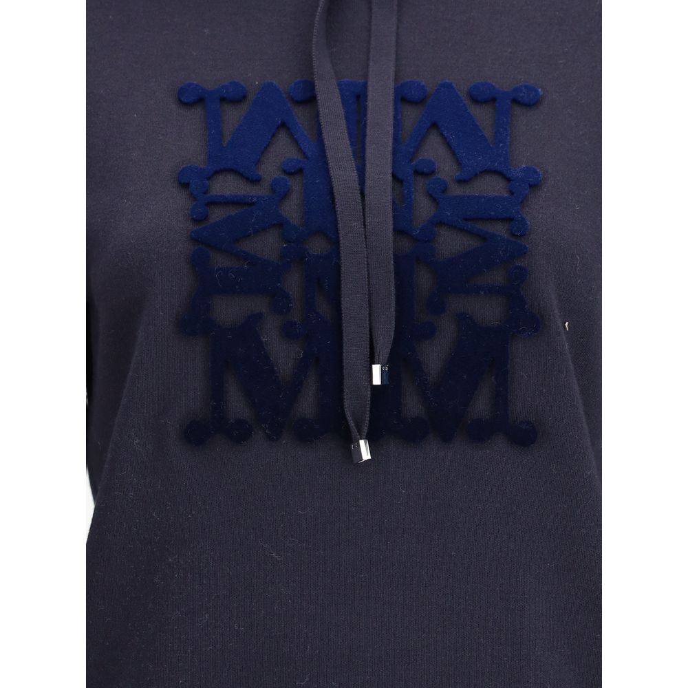 Max Mara Black Wool Women's Sweatshirt