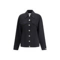 Max Mara Black Fleece Wool Women's Coat