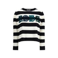Max Mara Black Fleece Wool Women's Sweatshirt