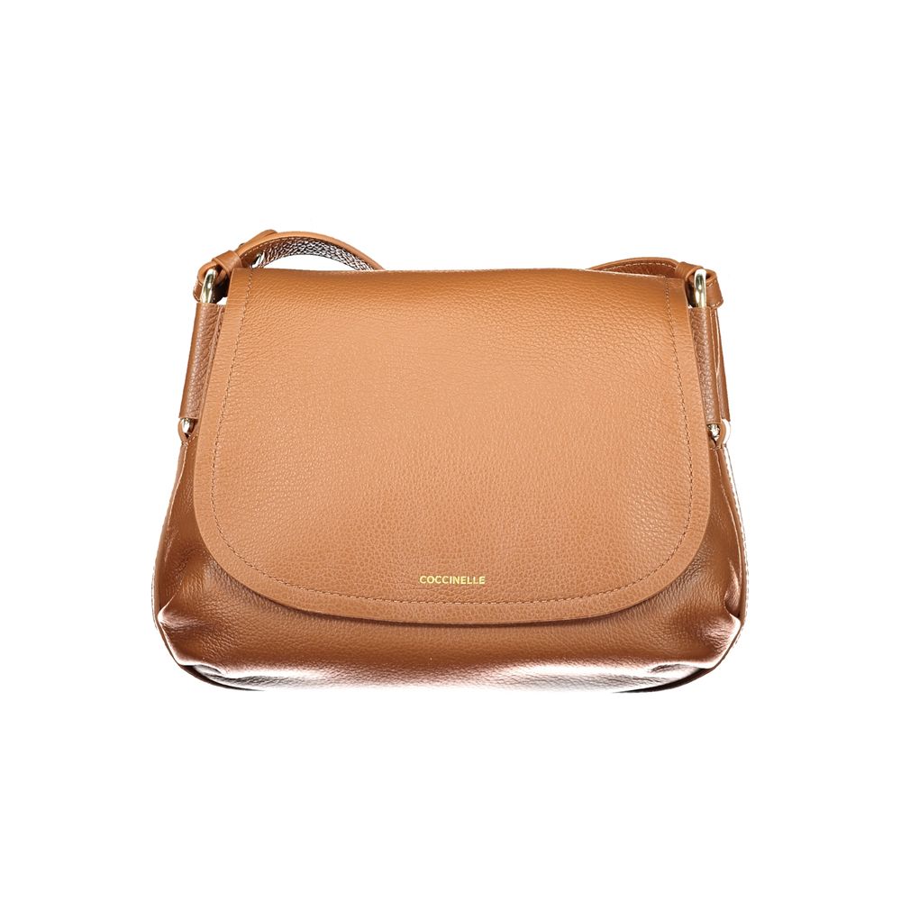 Coccinelle Marrone Leather Women Women's Handbag