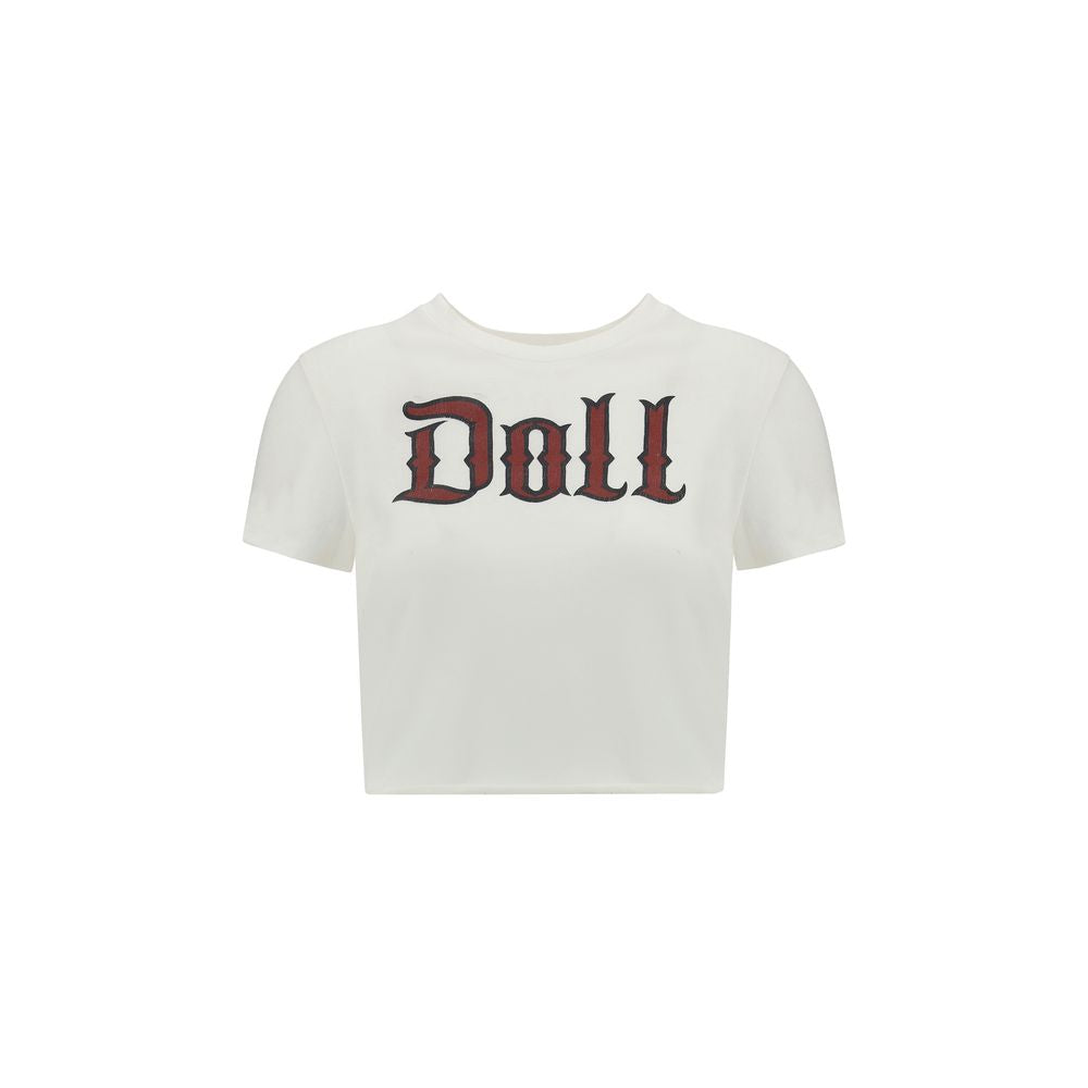 Dolce & Gabbana White Cotton Women's T-Shirt