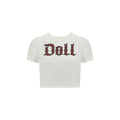 Dolce & Gabbana White Cotton Women's T-Shirt