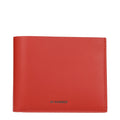 Jil Sander Red Leather Men's Wallet