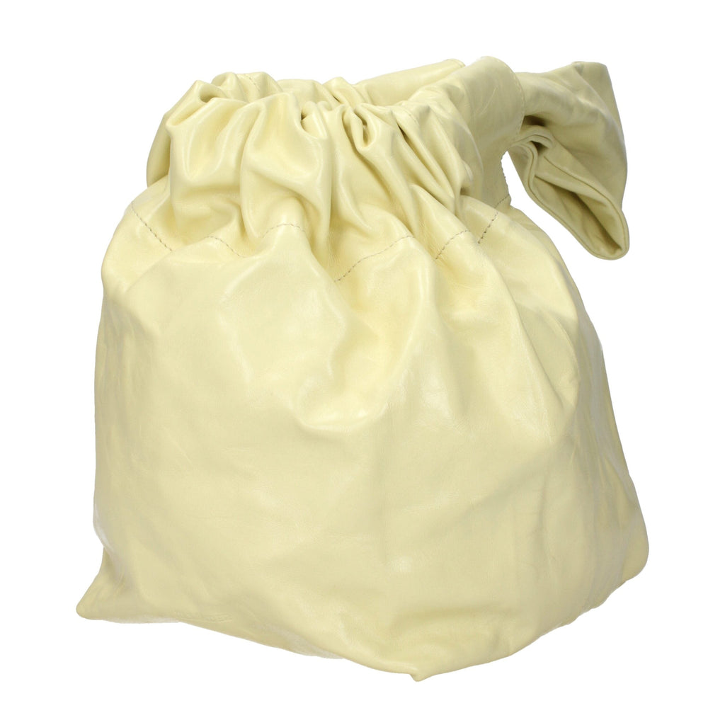 Jil Sander Yellow Leather Women's Handbag