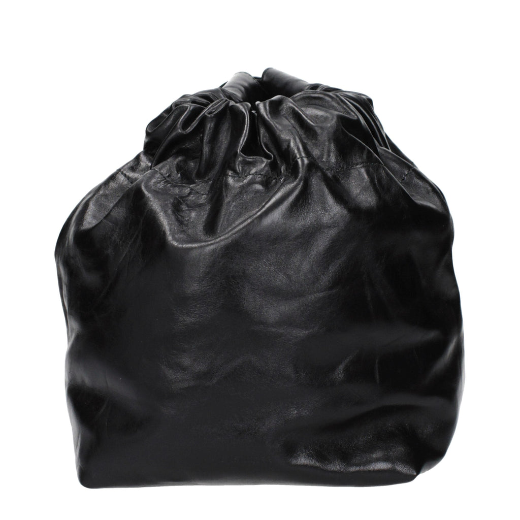 Jil Sander Black Leather Women's Handbag