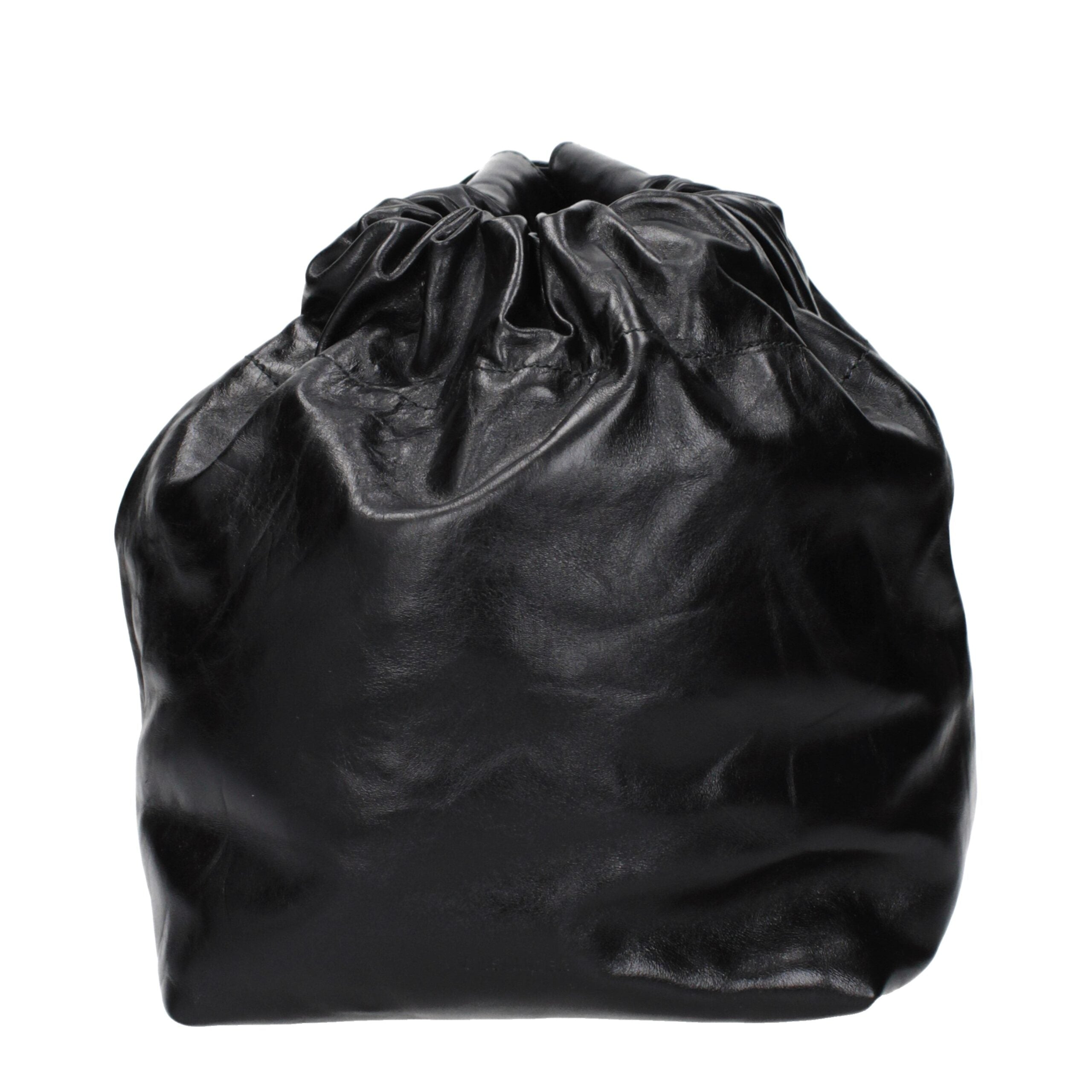 Jil Sander Black Leather Women's Handbag