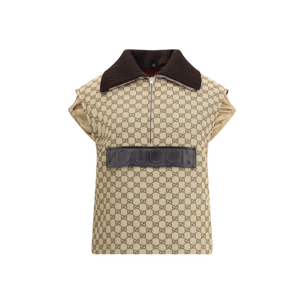 Gucci Beige Cotton Jackets And Women's Coat