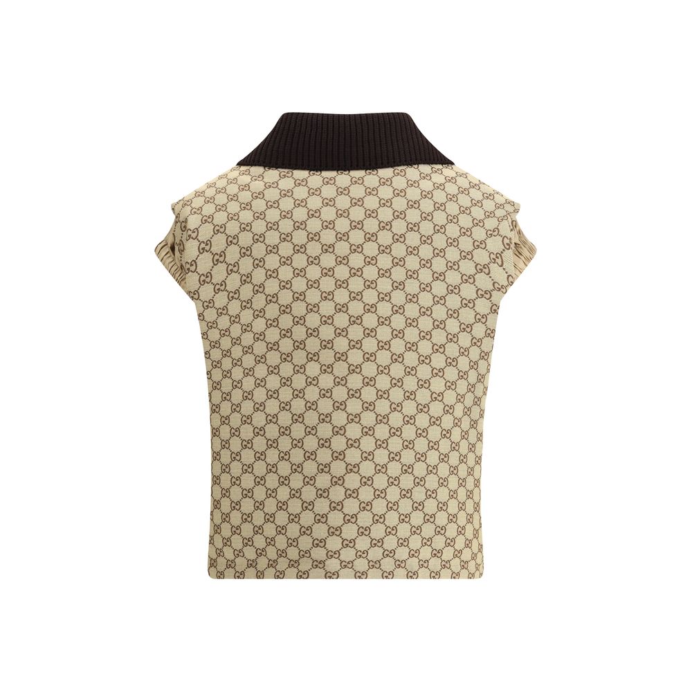 Gucci Beige Cotton Jackets And Women's Coat