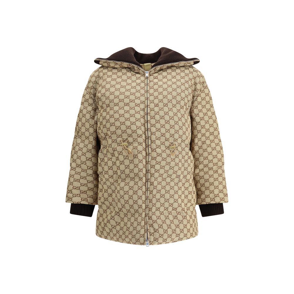Gucci Beige Cotton Women's Bomber