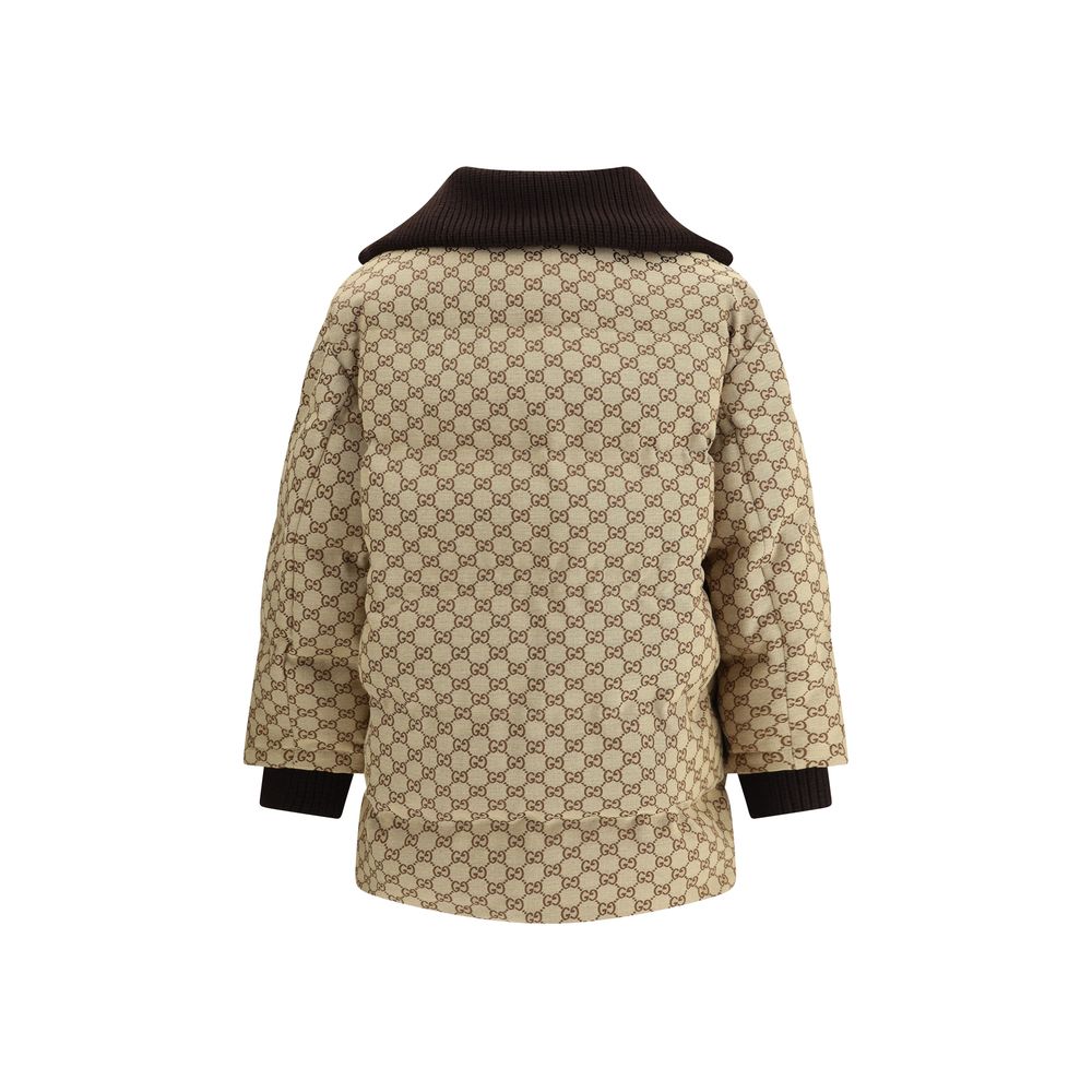 Gucci Beige Cotton Women's Bomber