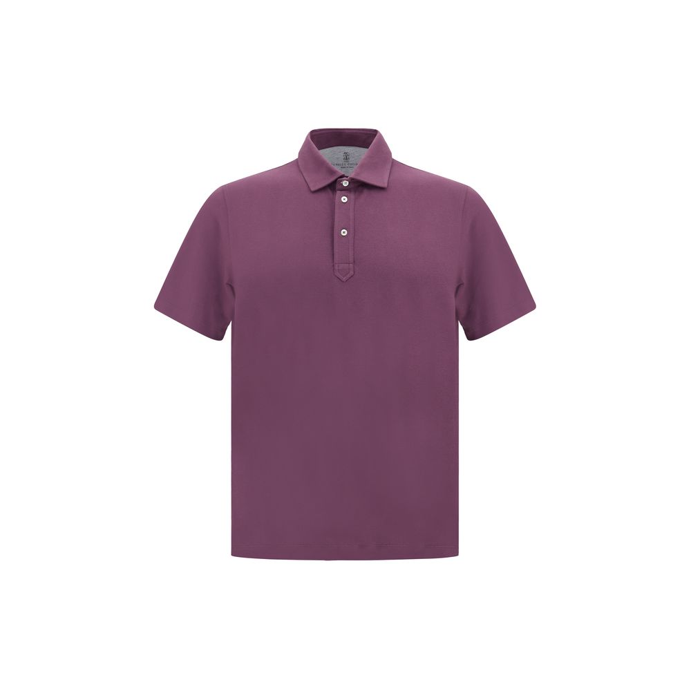 Brunello Cucinelli Multicolor Cotton Polo Men's Shirt